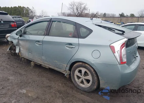 2012 Toyota Prius Two from USA, damaged, VIN JTDKN3DU4C5398328